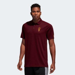 New Adidas NCAA Sun Devils Game Mode Coach Polo L